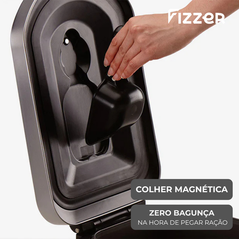 PetCan Fizzer™ – Compactador Inteligente de Ração
